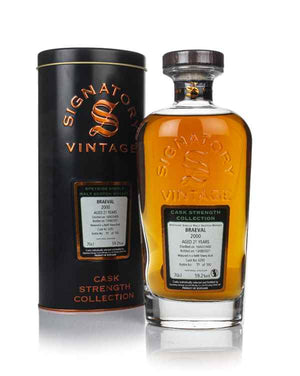 Braeval 21 Year Old 2000 (cask 6392) - Cask Strength Collection (Signatory) Scotch Whisky | 700ML at CaskCartel.com