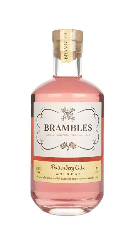 Brambles Battenberg Cake Gin Liqueur | 500ML at CaskCartel.com
