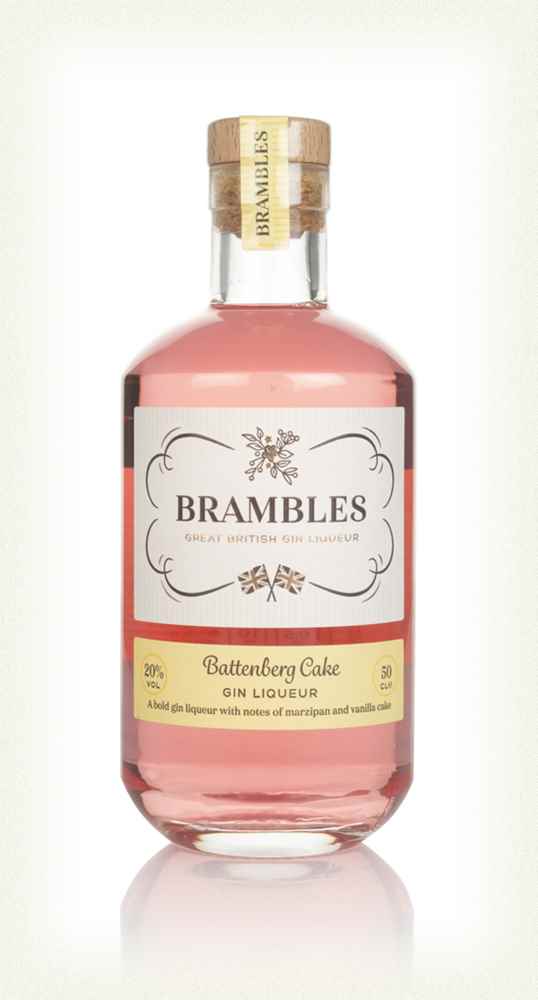 Brambles Battenberg Cake Gin Liqueur | 500ML