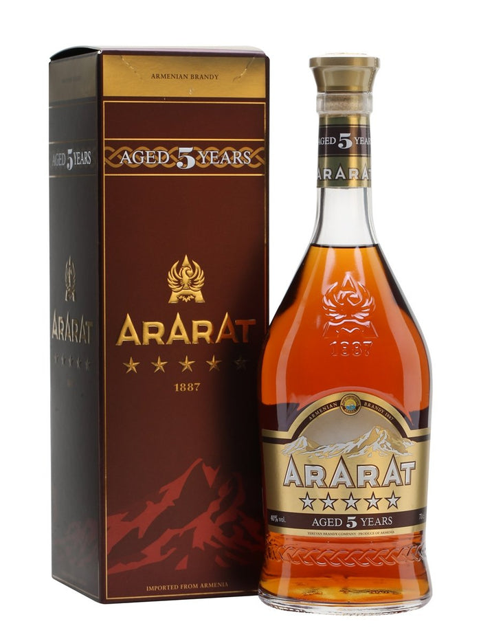 Ararat 5 Star 5 Year Old Armenian Brandy