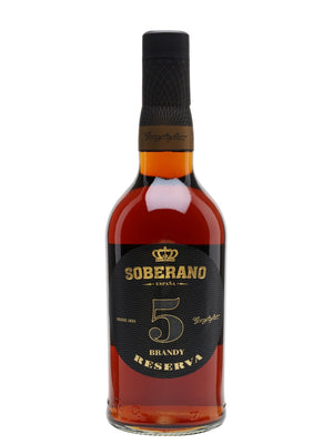 Soberano 5 Reserva Brandy | 700ML at CaskCartel.com