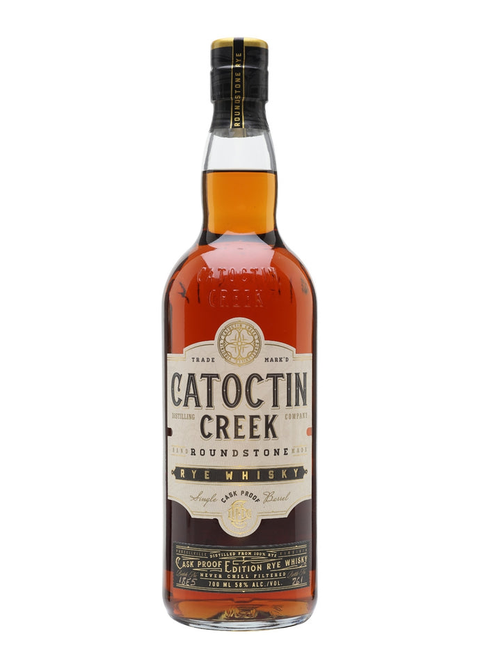 Catoctin Creek Roundstone 116 Proof Cask Proof Edition Rye Whiskey