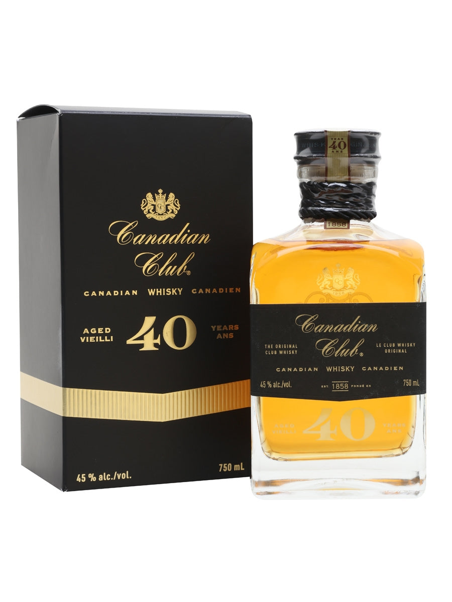 BUY] Whisky 40 Club Canadian Year Old at