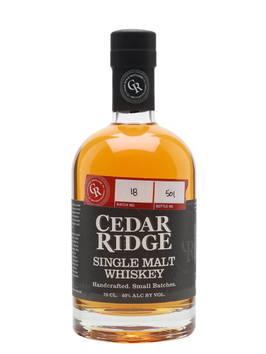 Cedar Ridge Batch # 18 Single Malt Whiskey | 700ML at CaskCartel.com