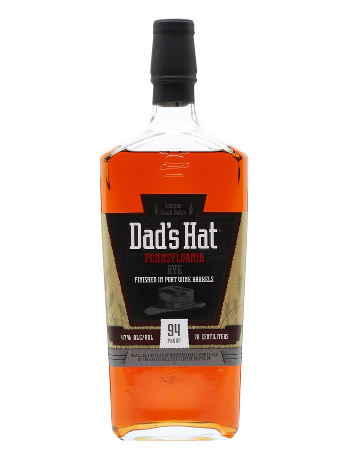 Dad's Hat Pennsylvania Rye Whiskey Port Barrel Finish Whiskey