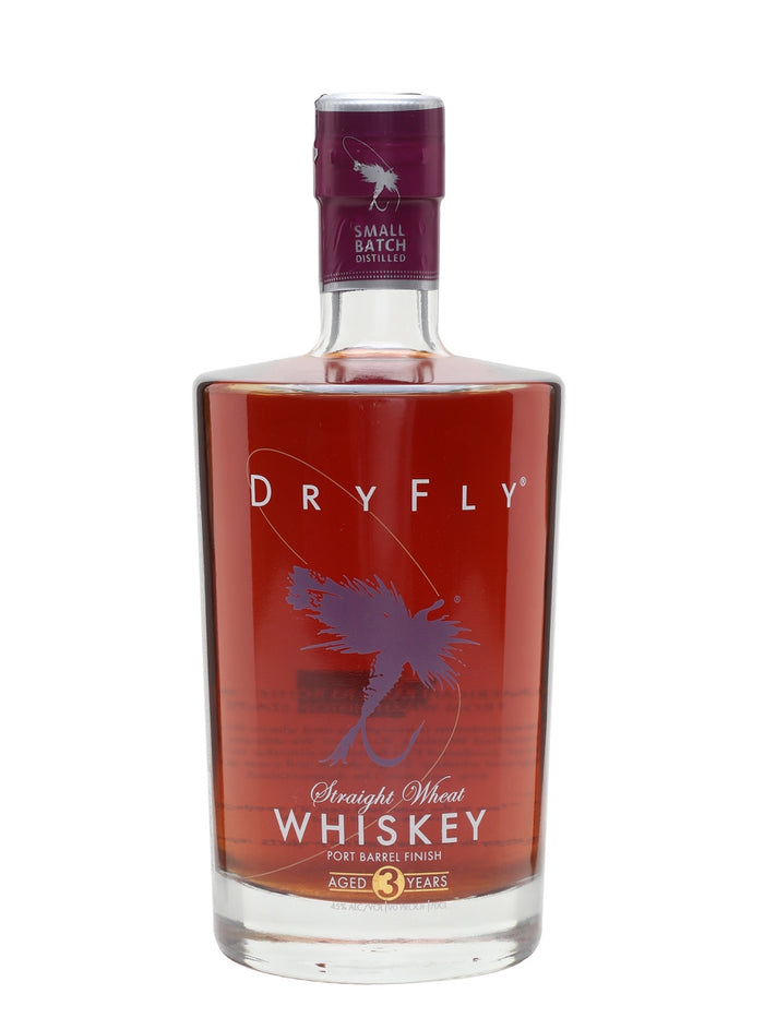 Dry Fly Straight Port Barrel Finish Straight Wheat Whiskey