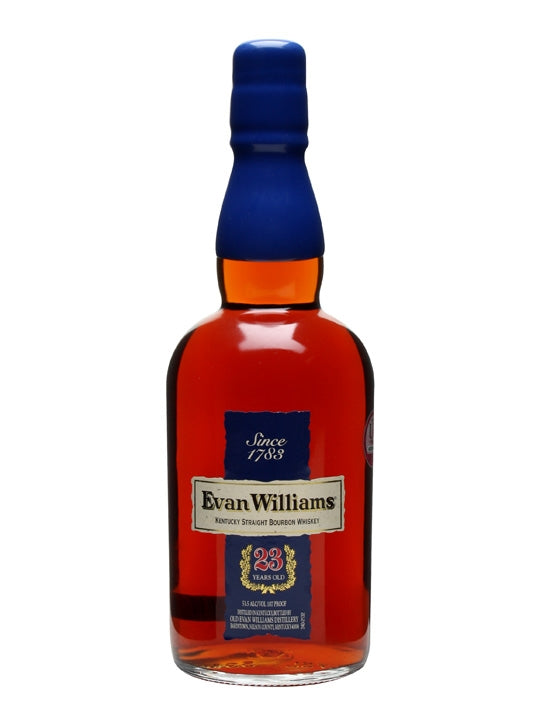 Evan Williams 23 Year Old Kentucky Straight Bourbon Whiskey