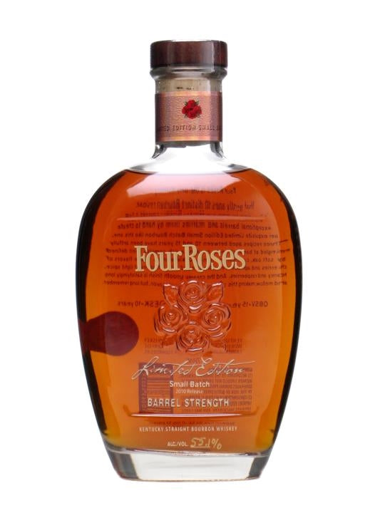 Four Roses Small Batch Barrel Strength Bottled 2010 Kentucky Straight Bourbon Whisky