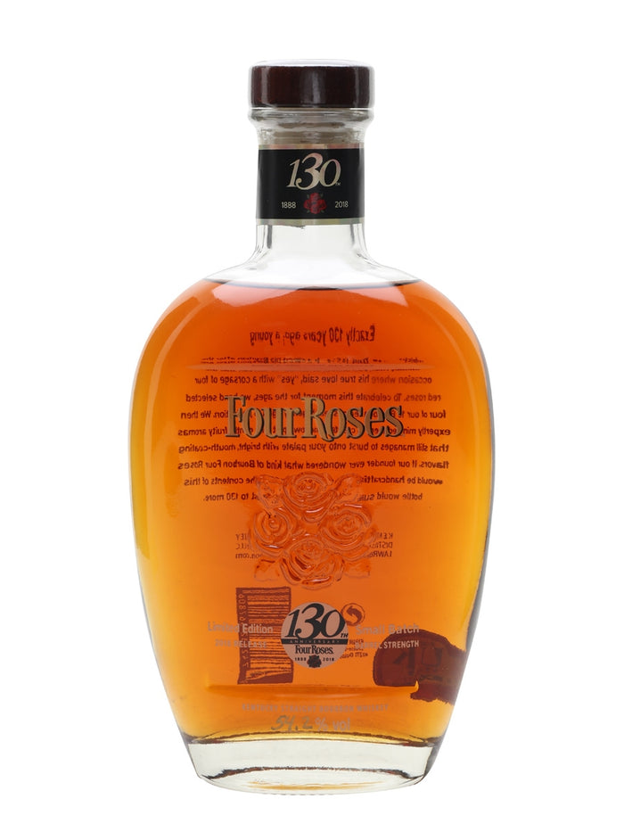 Four Roses Small Batch Barrel Strength 130th Anniversary Limited Edition 2018 Kentucky Straight Bourbon Whiskey 700ML
