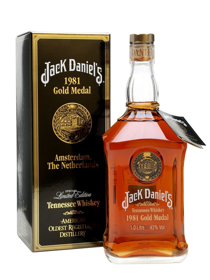 Jack Daniel's 1981 Gold Medal Tennessee Whiskey