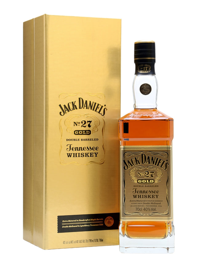 Jack Daniel's Gold No 27 Double Barreled Tennessee Whiskey | 700ML at CaskCartel.com