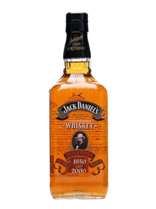 Jack Daniel’s 150th Birthday (1850-2000) 86 Proof Tennessee Whiskey | 1L