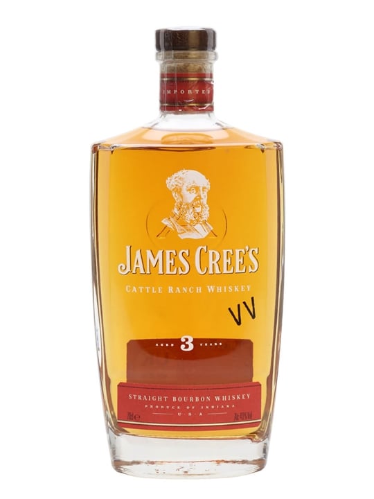 James Cree’s Cattle 3 Year Old Indiana Straight Bourbon Ranch Whiskey | 700ML