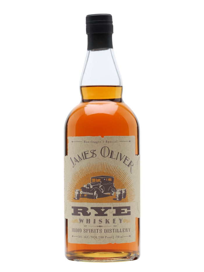 James Oliver Rye Bootlegger's Special Whiskey