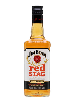 Jim Beam Red Stag Black Cherry Kentucky Straight Bourbon Whiskey | 700ML at CaskCartel.com