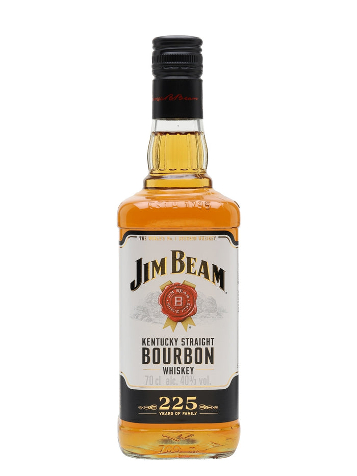Jim Beam White Label Kentucky Straight Bourbon Whiskey | 700ML