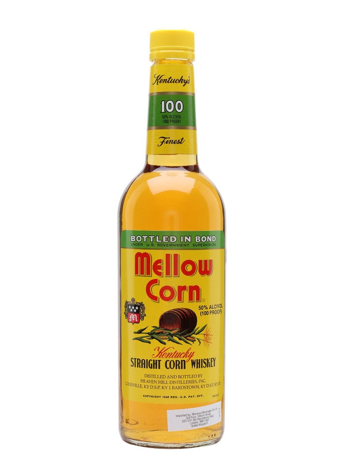 Mellow Corn Bottled in Bond Straight Corn Whiskey