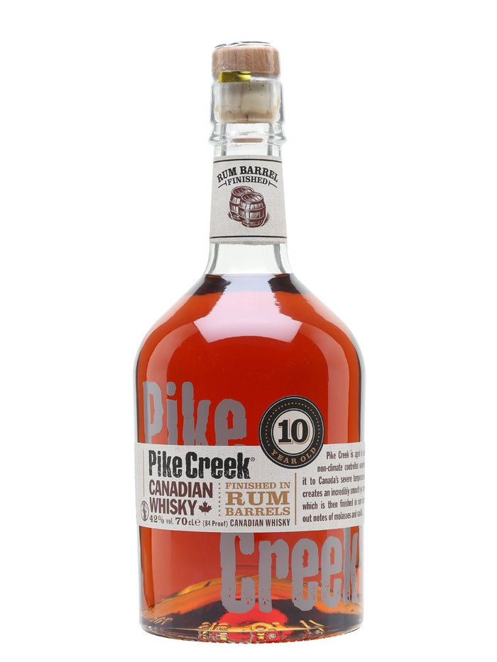 Pike Creek 10 Year Old Rum Finish Canadian Whisky | 700ML