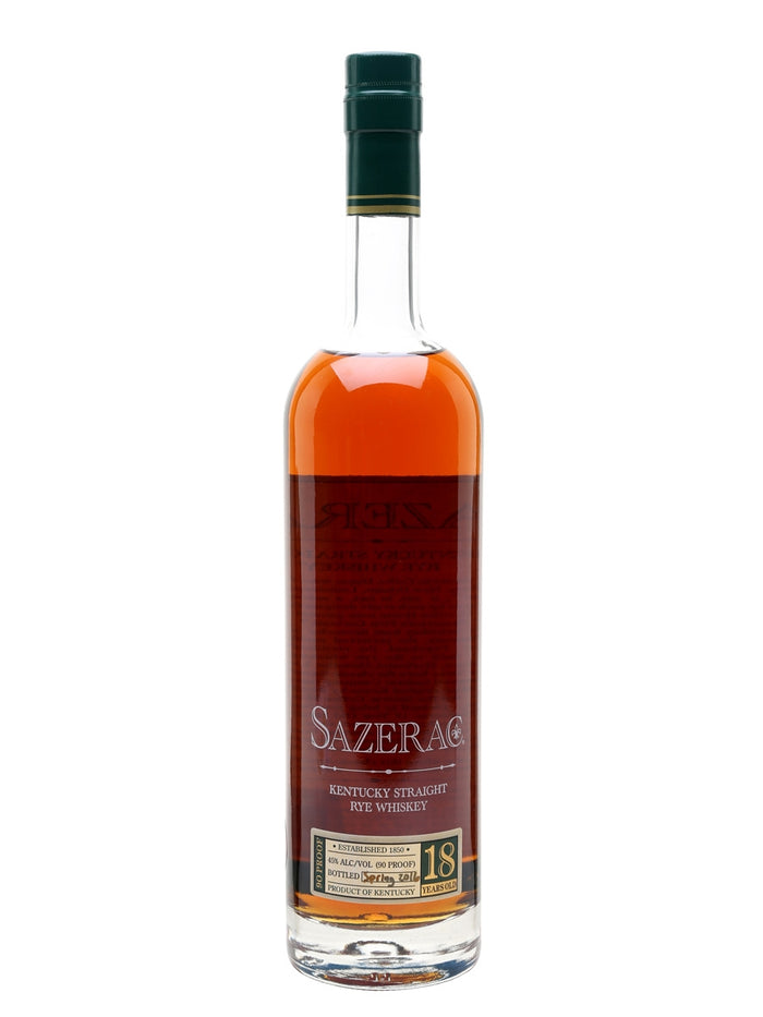 Sazerac 18 Year Old 2016 Kentucky Straight Rye Whiskey