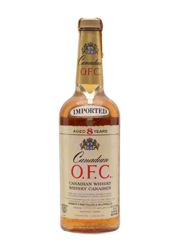 O.F.C. (Original Fine Canadian) 8 Year Old Whisky