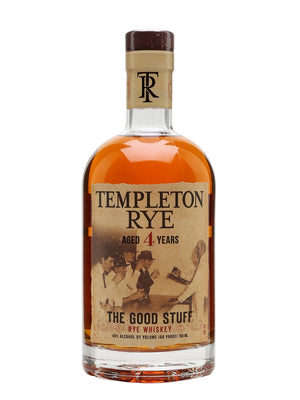 Templeton 4 Year Old The Good Stuff Rye Whiskey at CaskCartel.com
