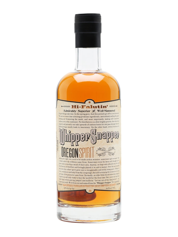 WhipperSnapper Oregon Spirit Whiskey