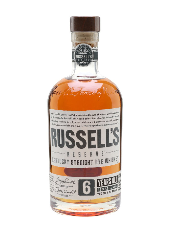 Russell's Reserve 6 Year Old Straight Rye Whiskey