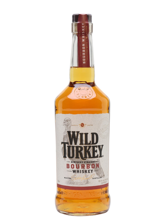 Wild Turkey 81 Proof Kentucky Straight Bourbon Whiskey | 700ML