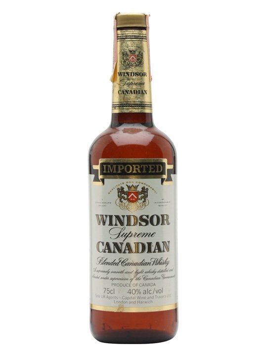 Windsor Canadian Supreme Blended Whisky