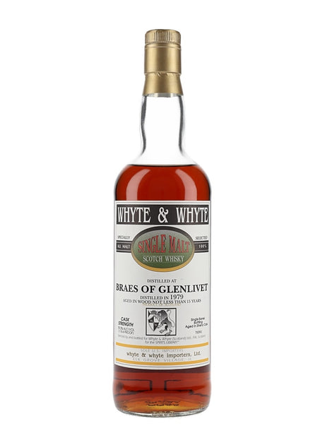 Braes Of Glenlivet 1979 15 Year Old Sherry Cask Whyte & Whyte Speyside Single Malt Scotch Whisky | 700ML at CaskCartel.com