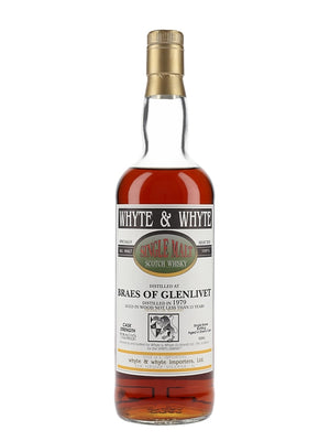 Braes Of Glenlivet 1979 15 Year Old Sherry Cask Whyte & Whyte Speyside Single Malt Scotch Whisky | 700ML at CaskCartel.com