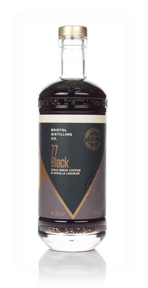 Bristol Distilling Co. 77 Black Cold Brew Coffee & Vanilla Liqueur | 700ML at CaskCartel.com