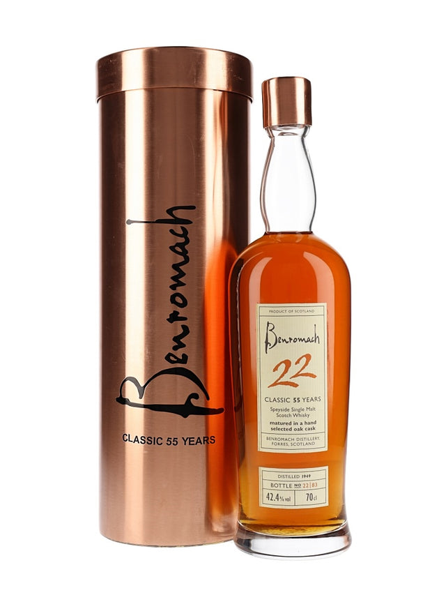 Benromach 1949 55 Year Old Speyside Single Malt Scotch Whisky | 700ML at CaskCartel.com