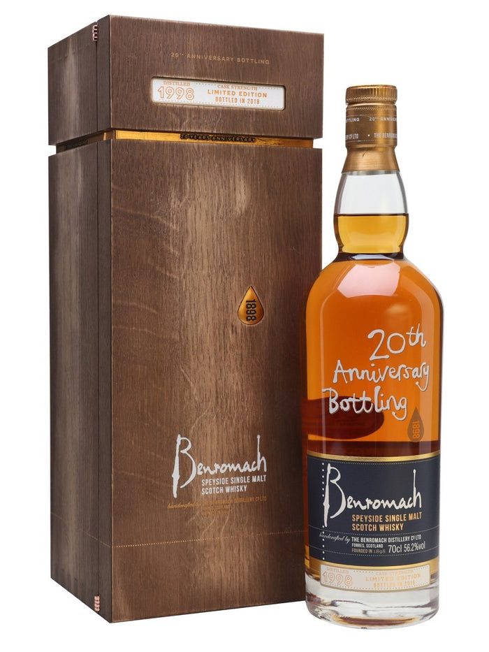 Benromach 1998 20th Anniversary Bottling Speyside Single Malt Scotch Whisky | 700ML