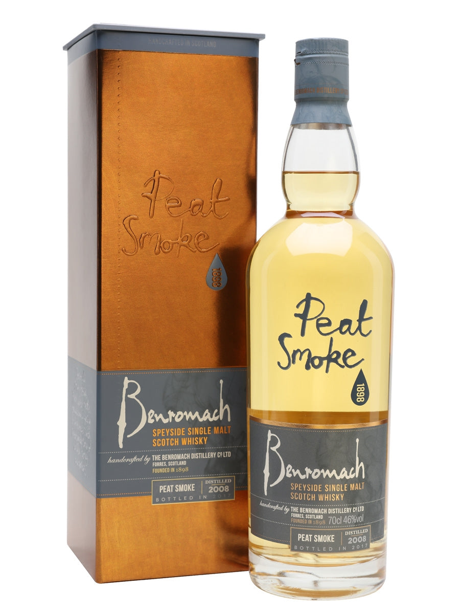 Benromach 2008 (bottled 2016) Peat Smoke Speyside Single Malt Scotch Whisky - CaskCartel.com