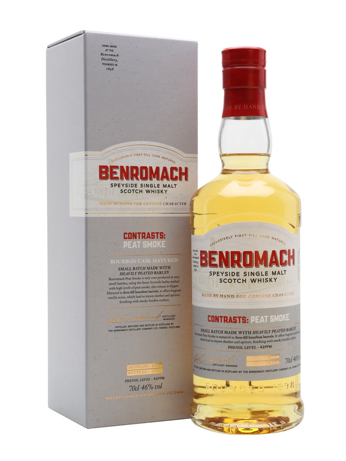 Benromach Contrasts: Peat Smoke 2009 Bot. 2020 Speyside Single Malt Scotch Whisky | 700ML