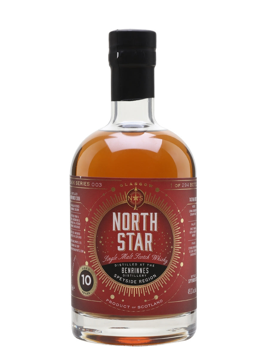North Star Benrinnes 10 Year Old Whiskey - CaskCartel.com