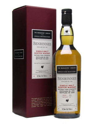 Benrinnes 1996 12 Year Old Managers' Choice Speyside Single Malt Scotch Whisky | 700ML at CaskCartel.com