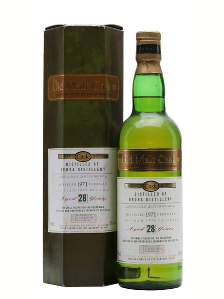 Brora 1971 28 Year Old Old Malt Cask Highland Single Malt Scotch Whisky | 700ML at CaskCartel.com