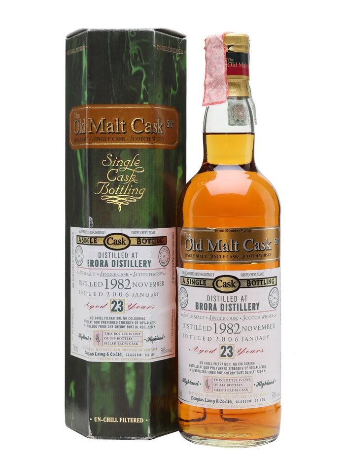 Brora 1982 23 Year Old Sherry Cask Old Malt Cask Highland Single Malt Scotch Whisky | 700ML