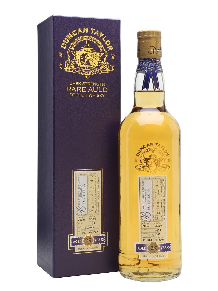 Brora 1981 25 Year Old Duncan Taylor Highland Single Malt Scotch Whisky | 700ML at CaskCartel.com