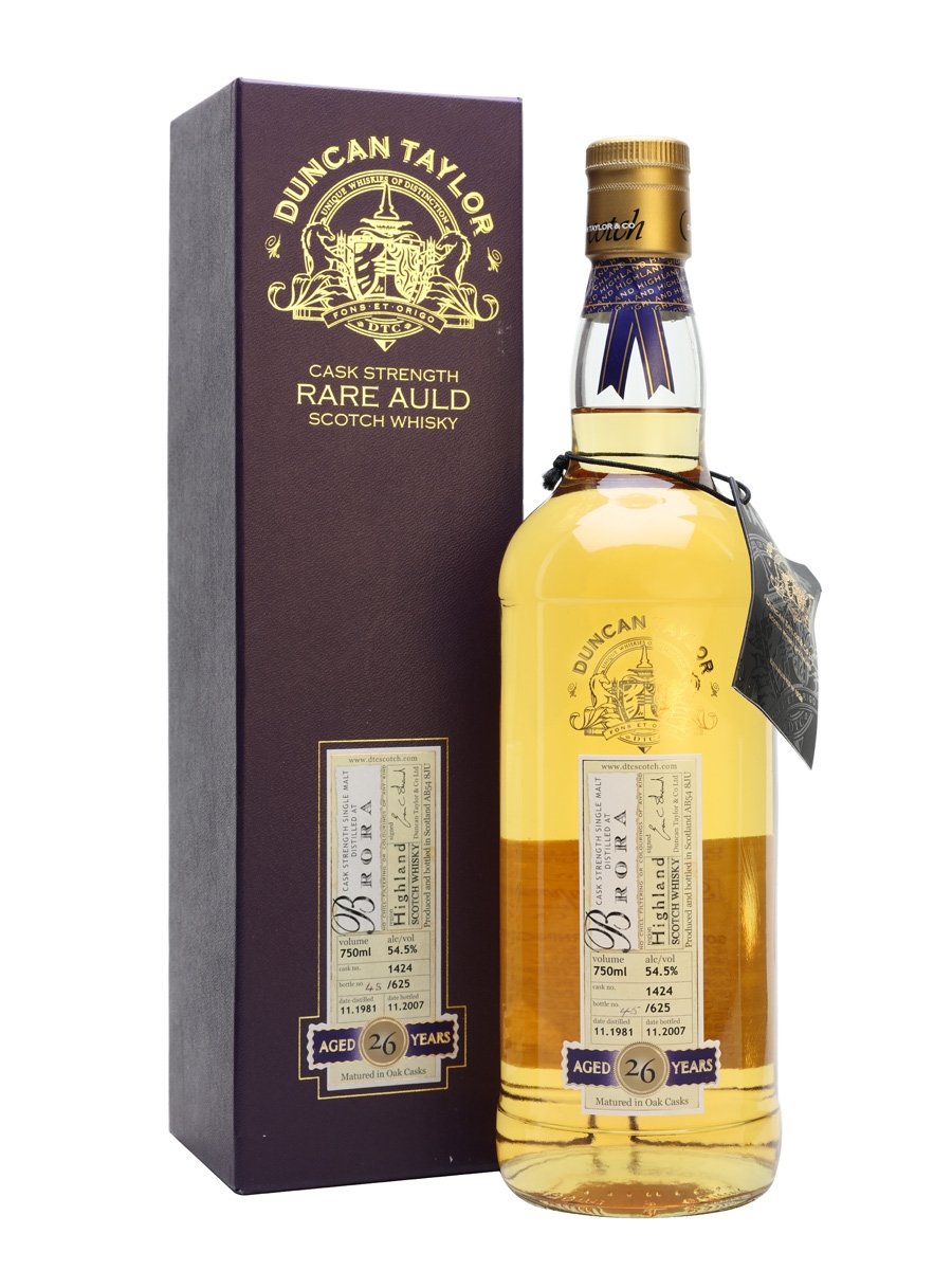 Brora 1981 26 Year Old Duncan Taylor Highland Single Malt Scotch Whisky | 700ML at CaskCartel.com