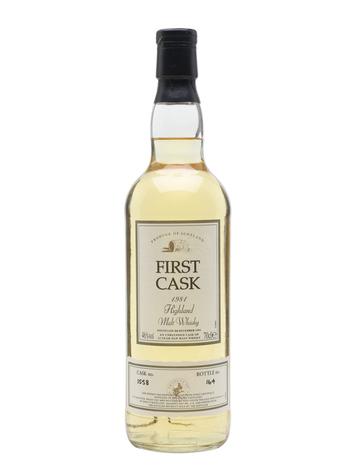 Brora 1981 23 Year Old First Cask Highland Single Malt Scotch Whisky | 700ML