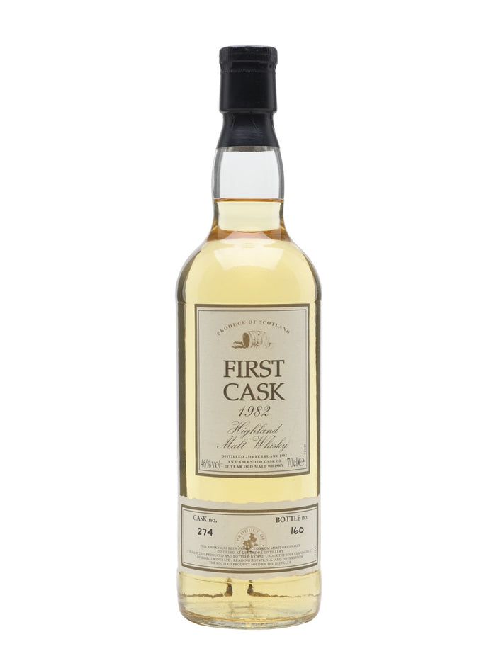 Brora 1982 21 Year Old Cask #274 First Cask Highland Single Malt Scotch Whisky | 700ML