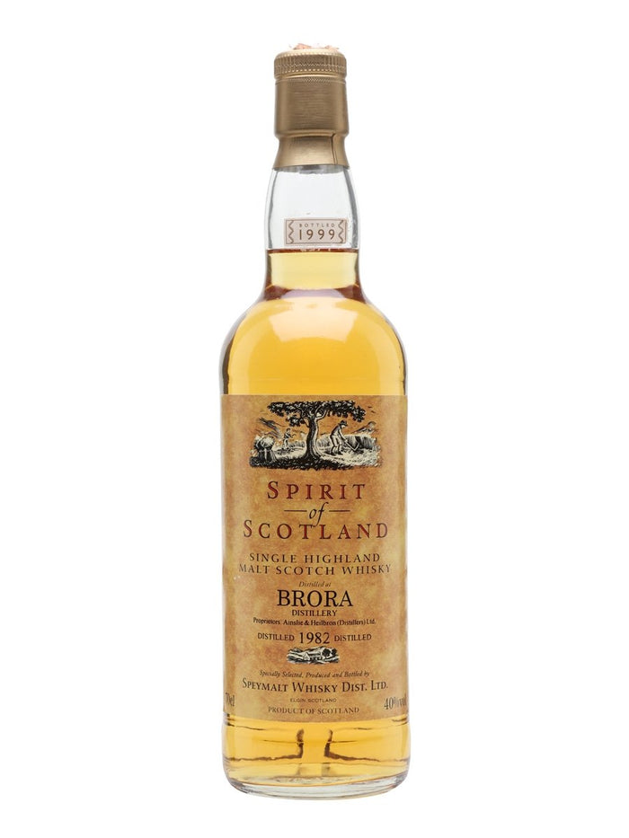 Brora 1982 Bot.1999 Spirit of Scotland Highland Single Malt Scotch Whisky | 700ML