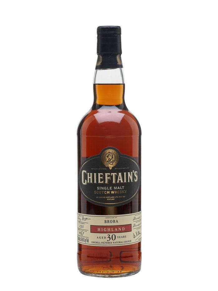 Brora 1981 30 Year Old Sherry Cask Chieftain's Highland Single Malt Scotch Whisky