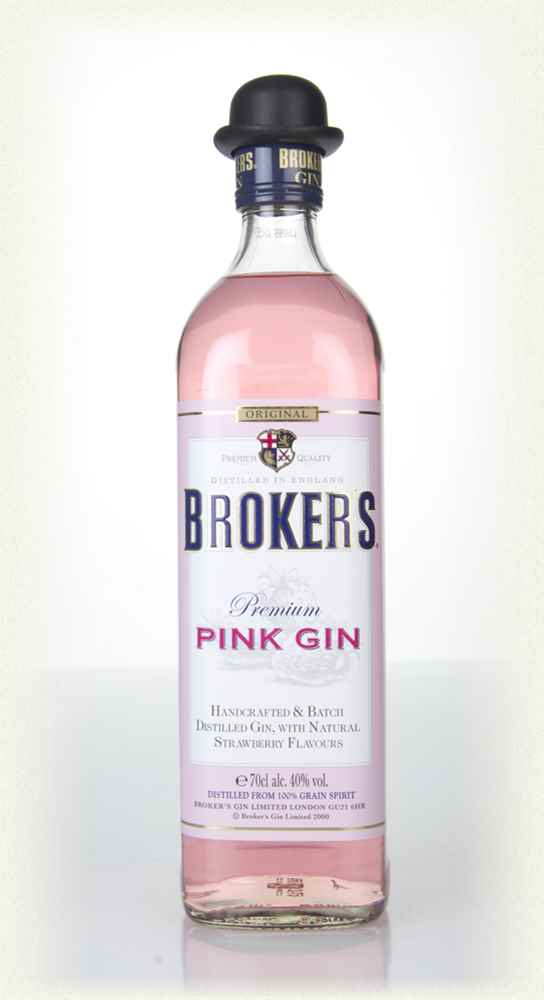 BUY] Broker's Pink Gin | 700ML at CaskCartel.com