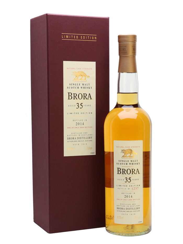 Brora 35 Year Old 13th Release Bot.2014 Highland Single Malt Scotch Whisky | 700ML