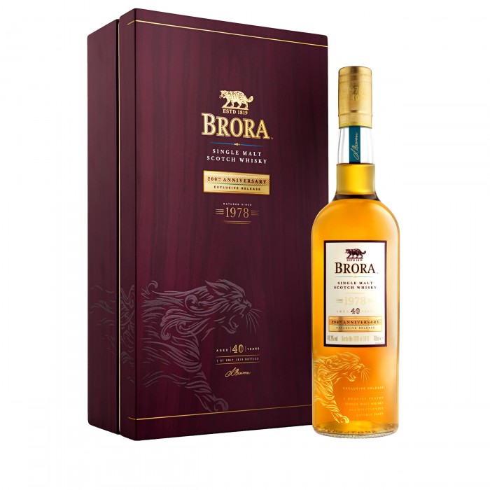 Brora 1978 40 Year Old 200th Anniversary Single Malt Scotch Whisky