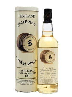 Brora 1981 18 Year Old Sherry Cask Highland Single Malt Scotch Whisky | 700ML at CaskCartel.com